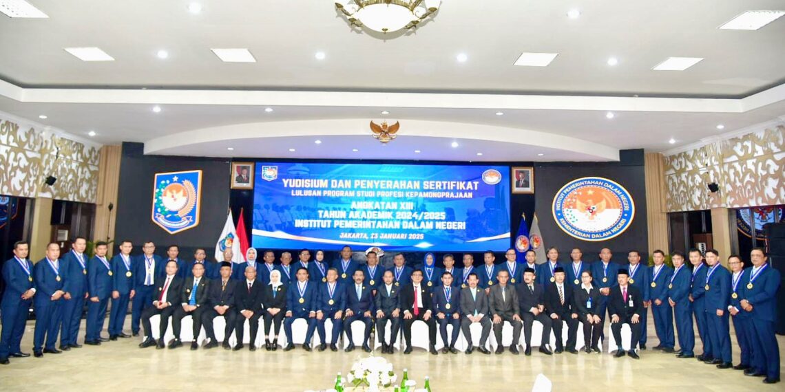 IPDN Luluskan 36 Mahasiswa Prodi Profesi Kepamongprajaan Angkatan XIII