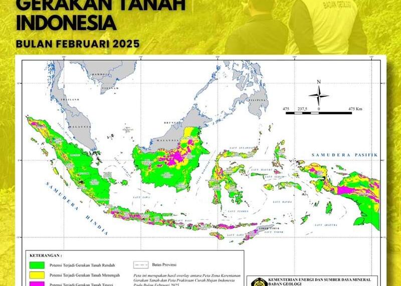 Deretan Wilayah di Jawa Barat Ini Rawan Pergerakan Tanah