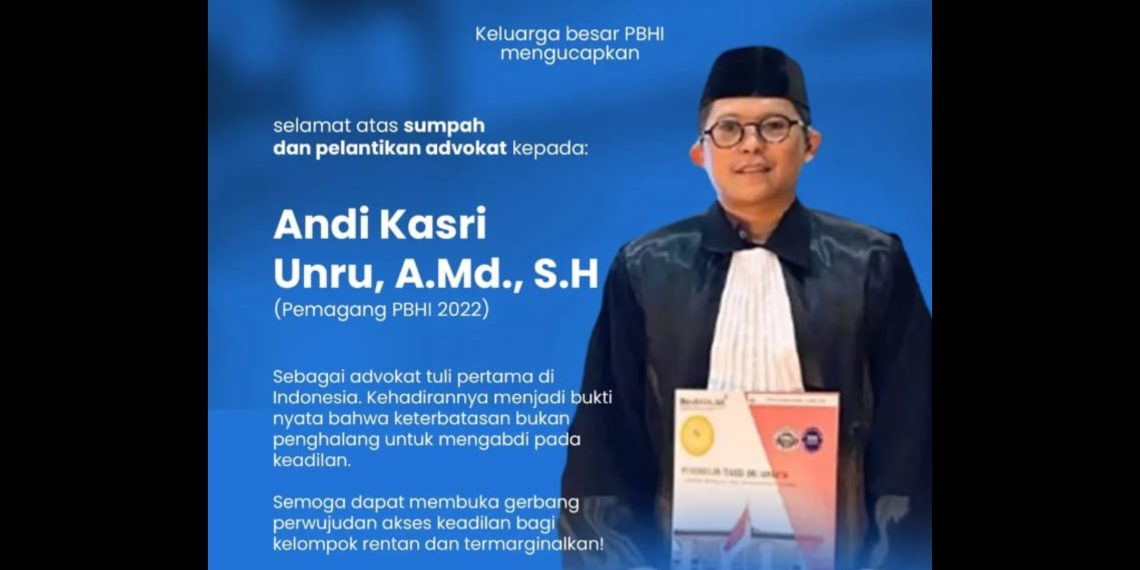 Lika Liku Hidup Akas, Pengacara Tuli Pertama di Indonesia