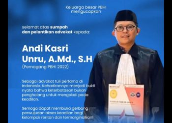 Lika Liku Hidup Akas, Pengacara Tuli Pertama di Indonesia