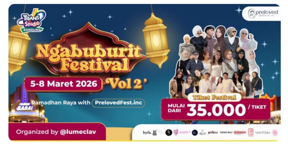 Cuma 4 Hari! Ngabuburit Festival Vol 2 Siap Bikin Ramadhanmu Naik Level