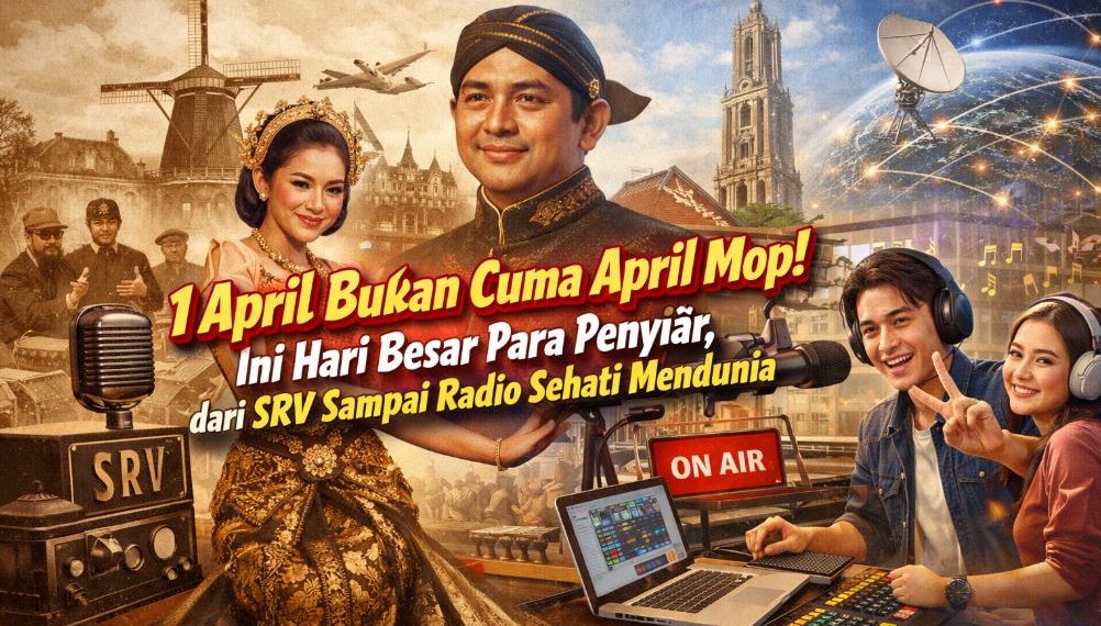 1 April, Hari Besar Para Penyiar, dari SRV Sampai Radio Sehati Mendunia